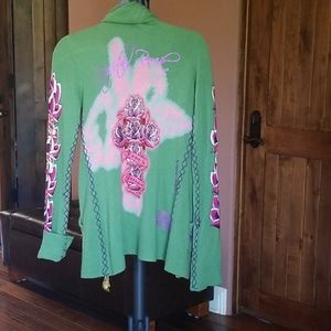 Unique  Crystal Rock Jacket.